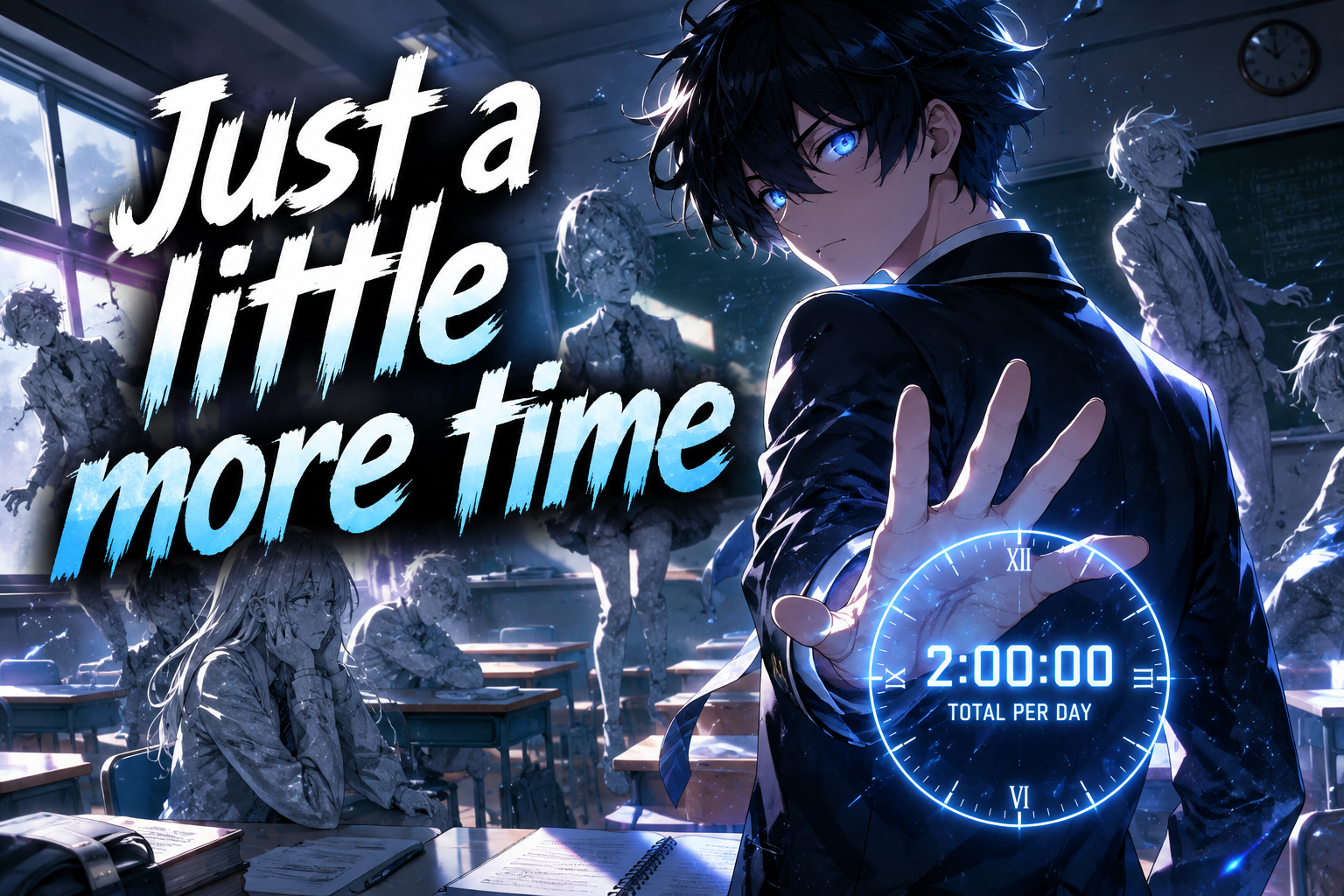 Cover art for Just a Little More Time , a you know me scenario on AI Dungeon