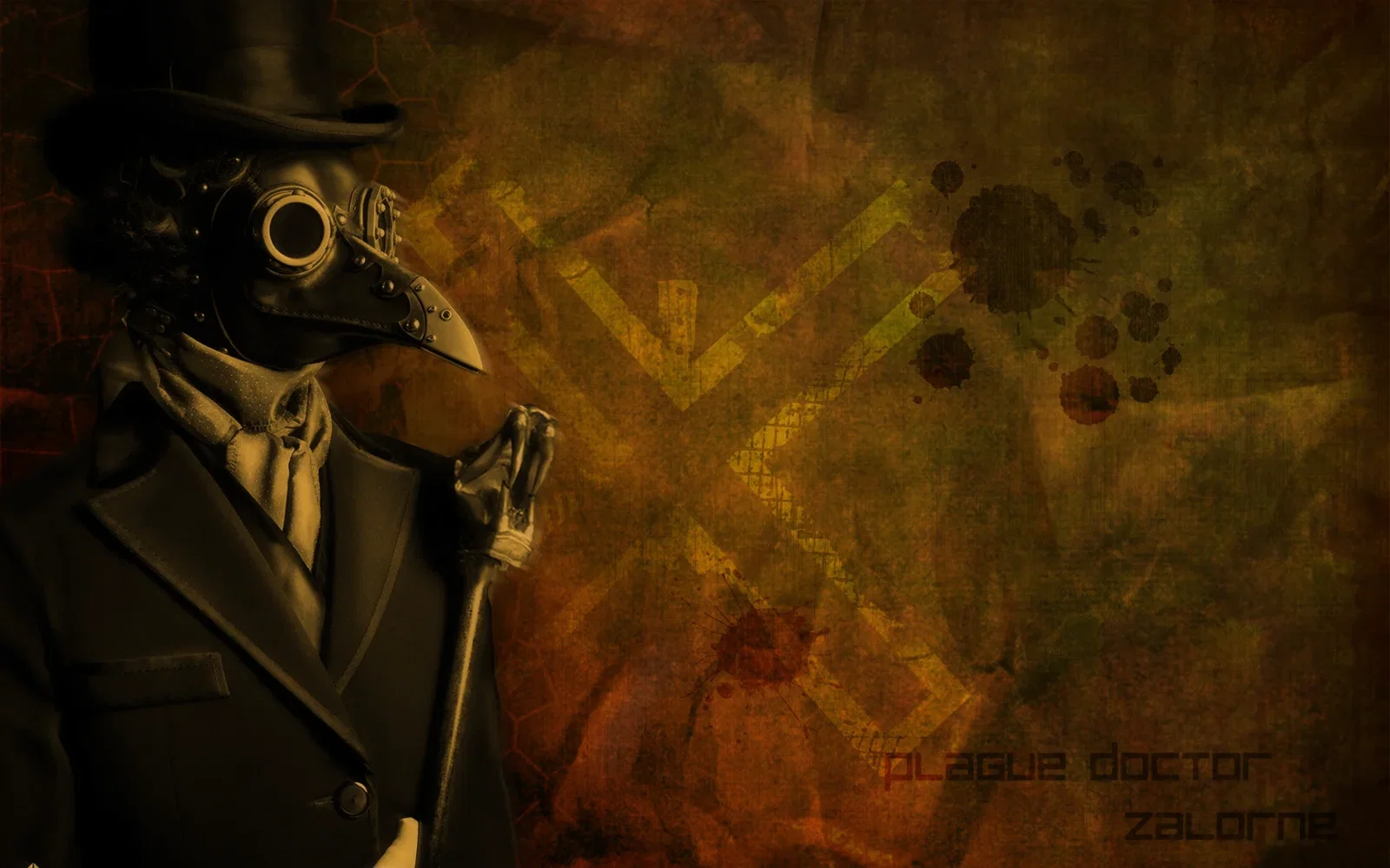 Cover art for black death RPG, a plague scenario on AI Dungeon