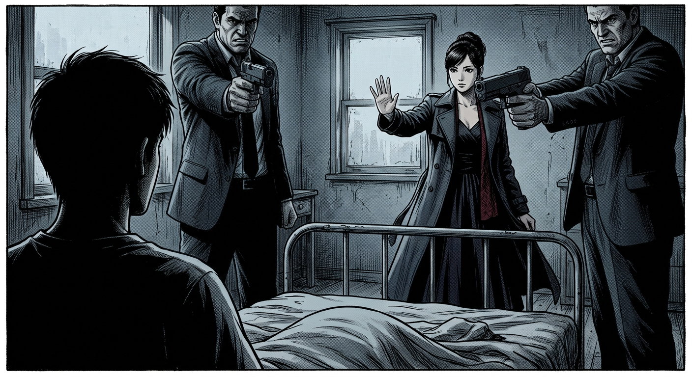Cover art for One Night with the Boss's Daughter, a yakuza scenario on AI Dungeon
