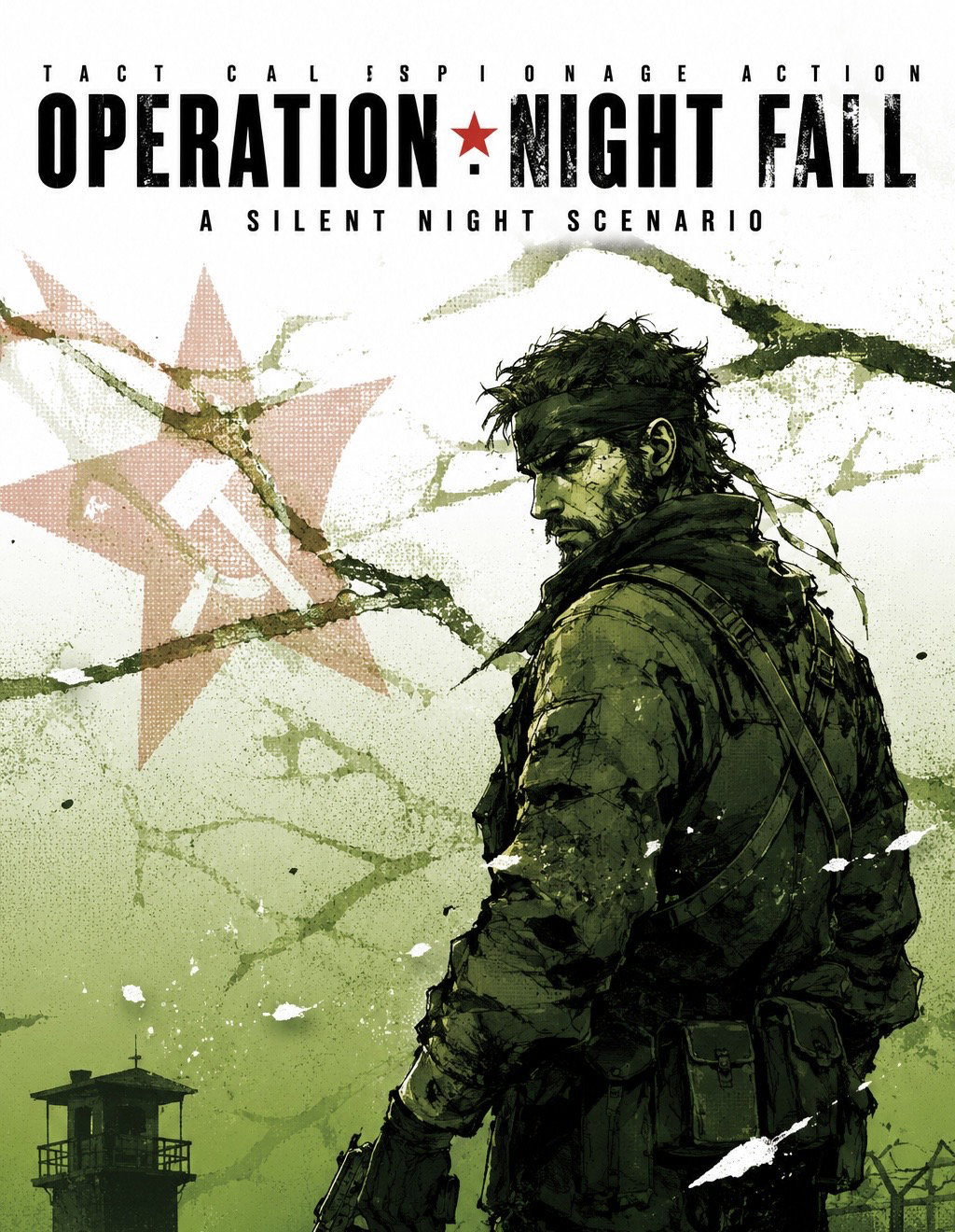 Cover art for Operation: Night Fall, a spy scenario on AI Dungeon