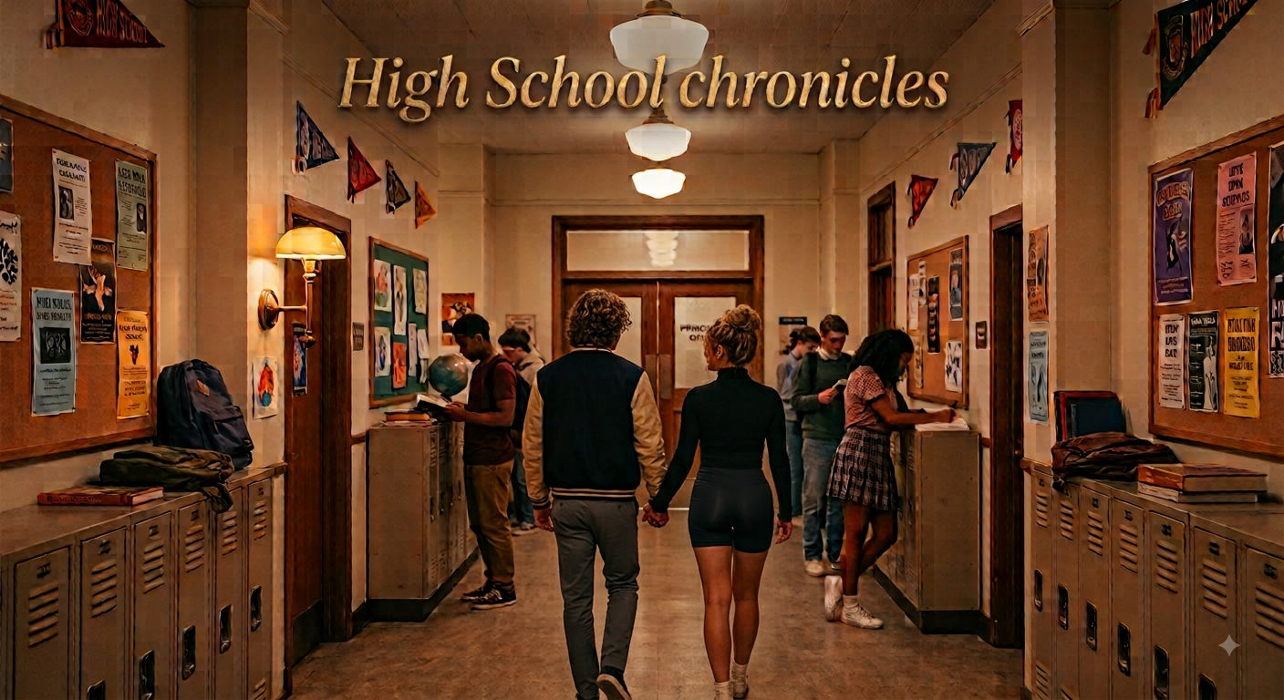 Cover art for The High School Chronicles, a slice of life scenario on AI Dungeon