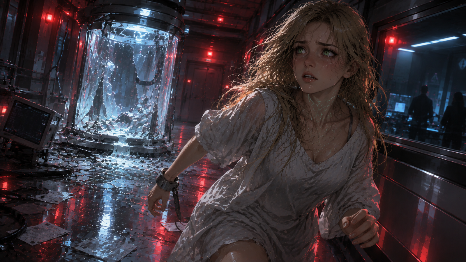 Cover art for 🎠They Called You Dangerous, an inner self scenario on AI Dungeon