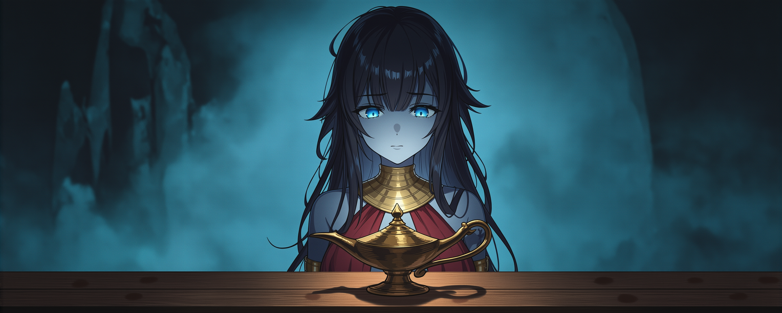 Cover art for Her Wish, a lost scenario on AI Dungeon