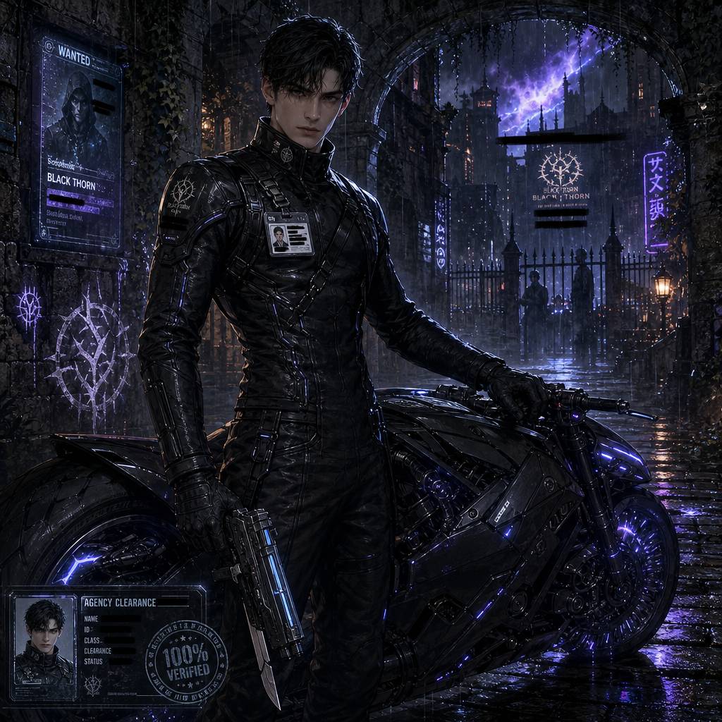 Cover art for 1% MC vigilante Biker gang on Voyage