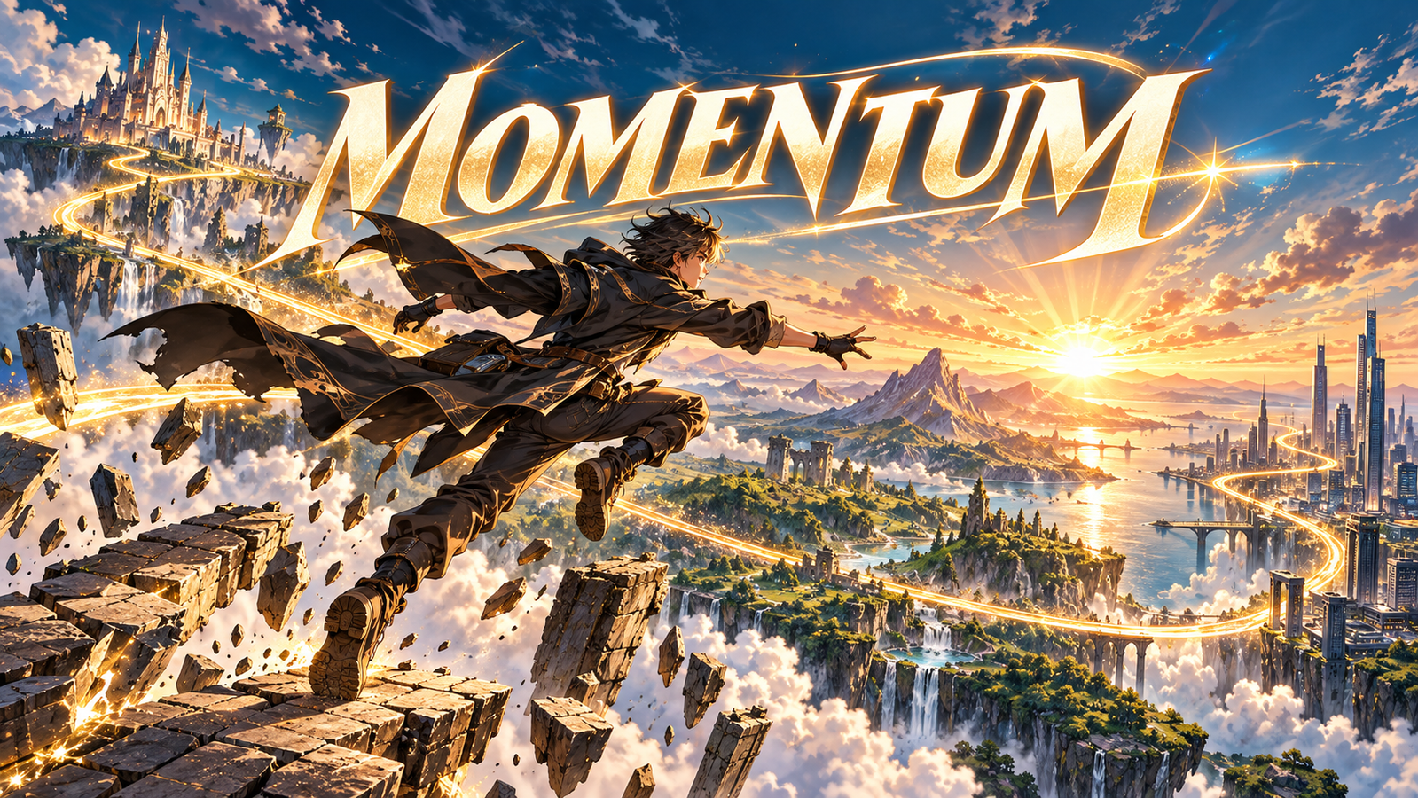 Cover art for Momentum, a narration mod on Voyage