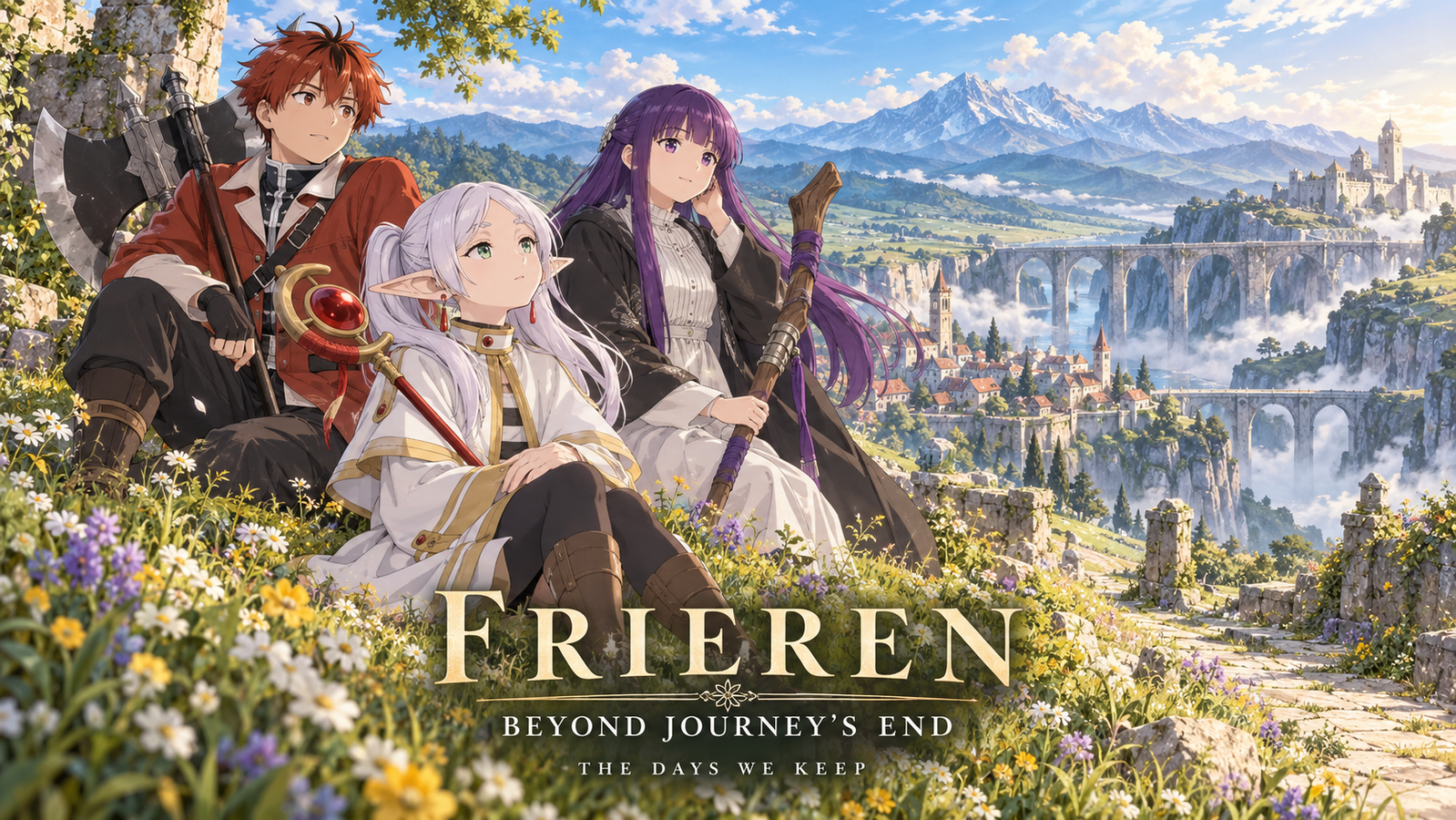 Cover art for Frieren: Beyond Journey's End, a fantasy world on Voyage
