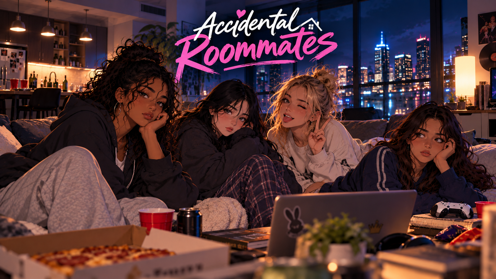 Cover art for Accidental Roommates, a modern world on Voyage