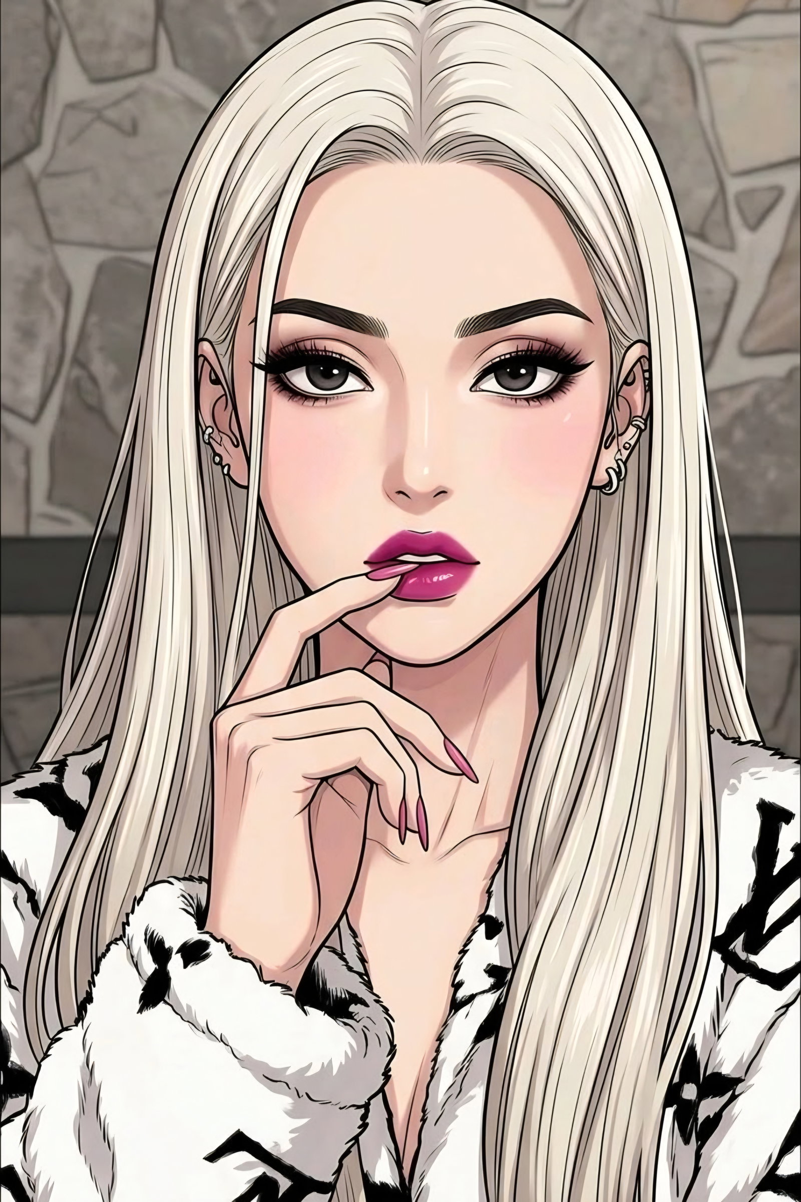 Cover art for Rich girl almost kill you, a romance scenario on AI Dungeon