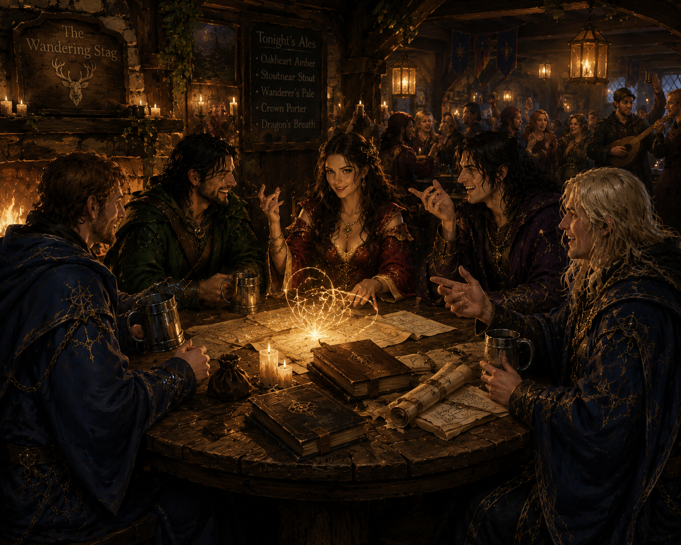 Cover art for Camaraderie Bounty Hunting, a magic scenario on AI Dungeon
