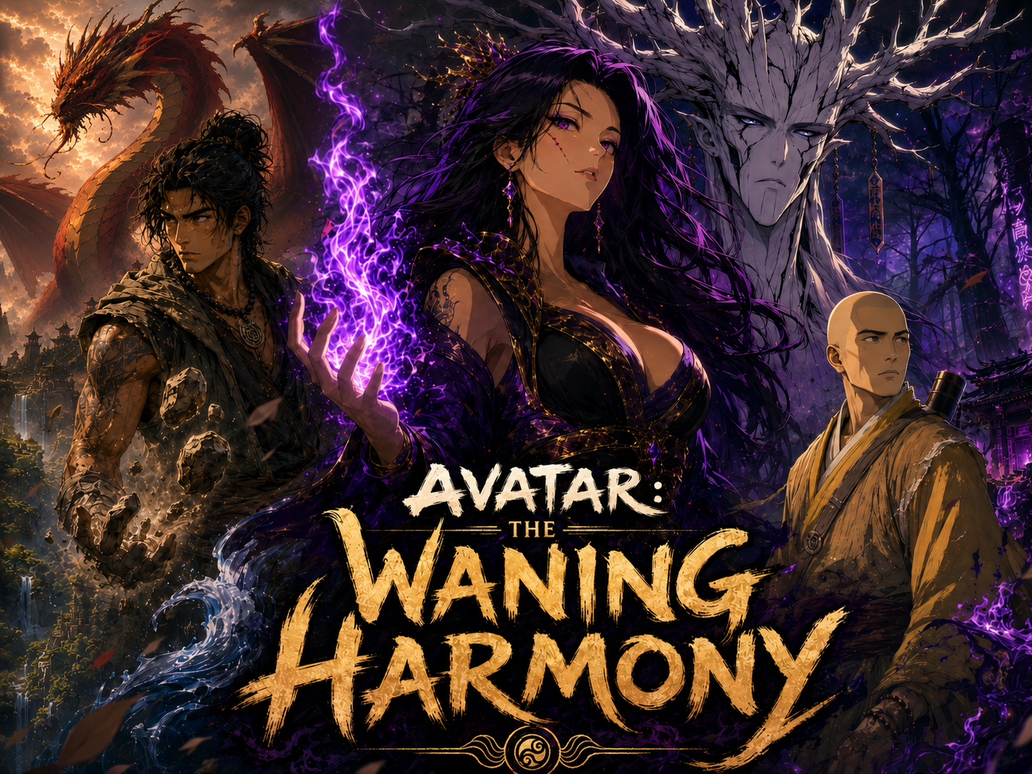Cover art for Avatar: The Waning Harmony, a #avatar world on Voyage