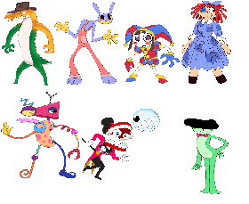 Cover art for TADC, but with gumigoo and more, a tadc scenario on AI Dungeon