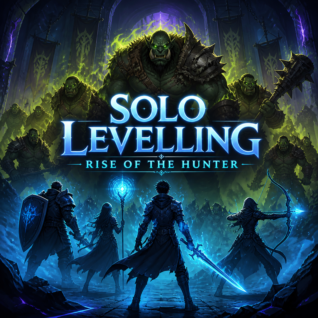Cover art for Solo Leveling: Rise of the Hunter: Rayne, a solo adventure on AI Dungeon