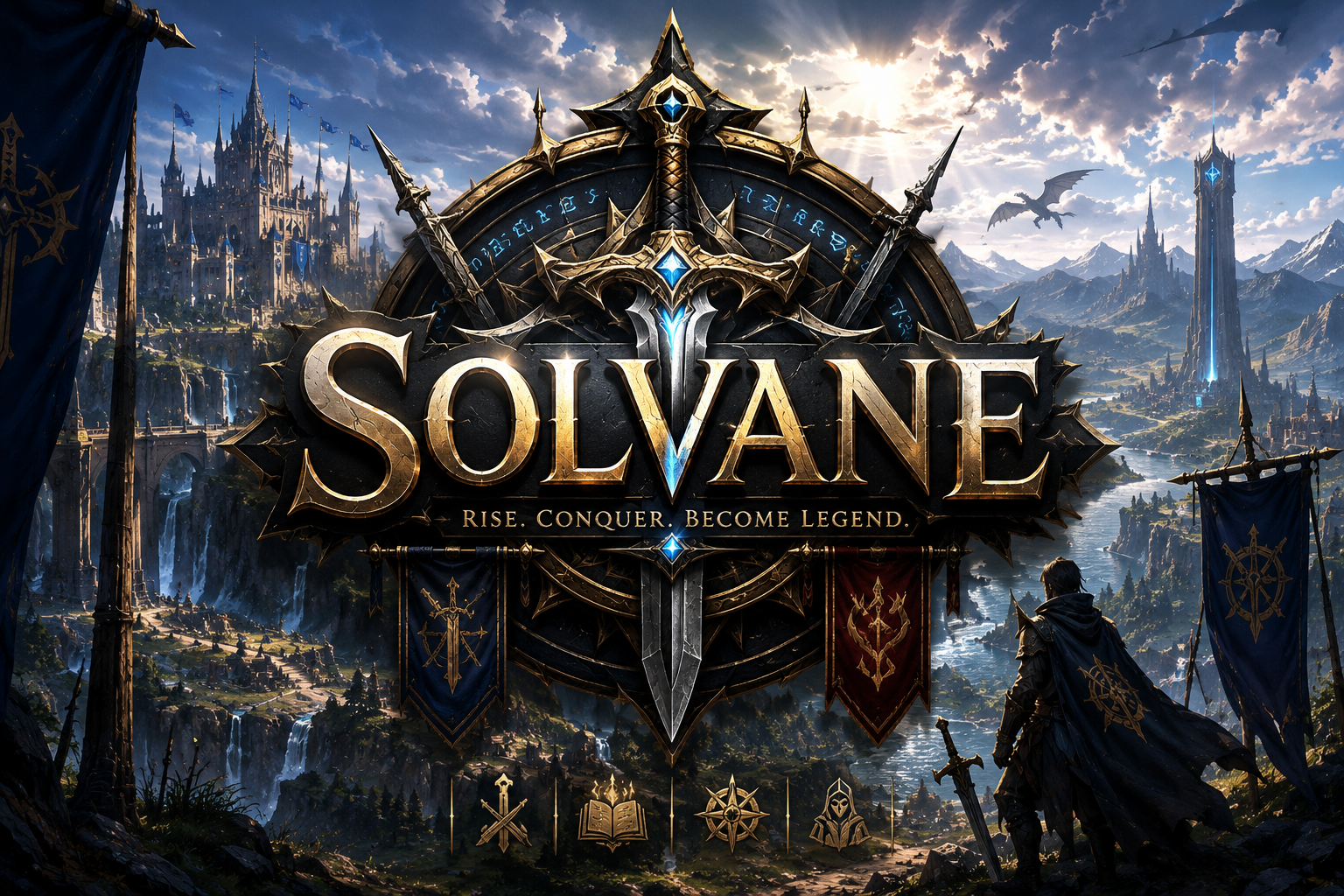 Cover art for Solvane: Trial of the Crowns , a rpg scenario on AI Dungeon