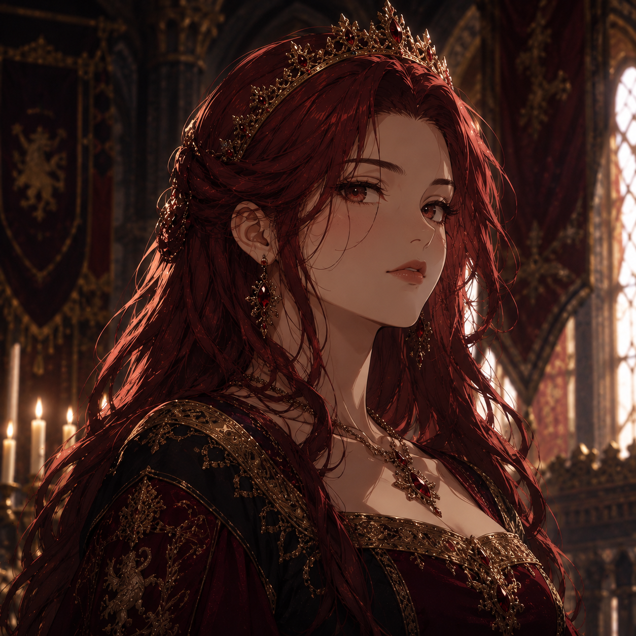 Cover art for Princess Rosaline , a fantasy scenario on AI Dungeon
