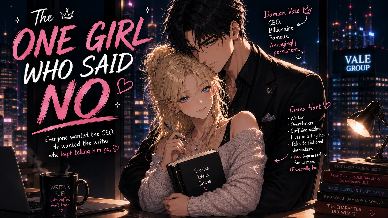 Cover art for The One Girl Who Said No on AI Dungeon