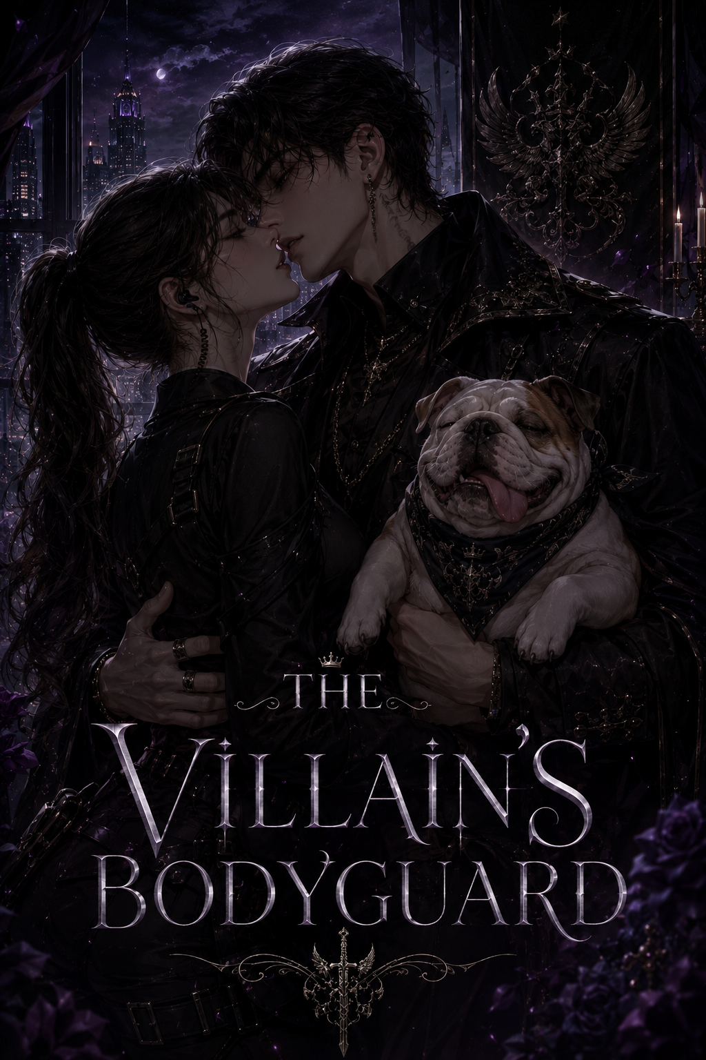 Cover art for The Villain’s Bodyguard, a villain scenario on AI Dungeon