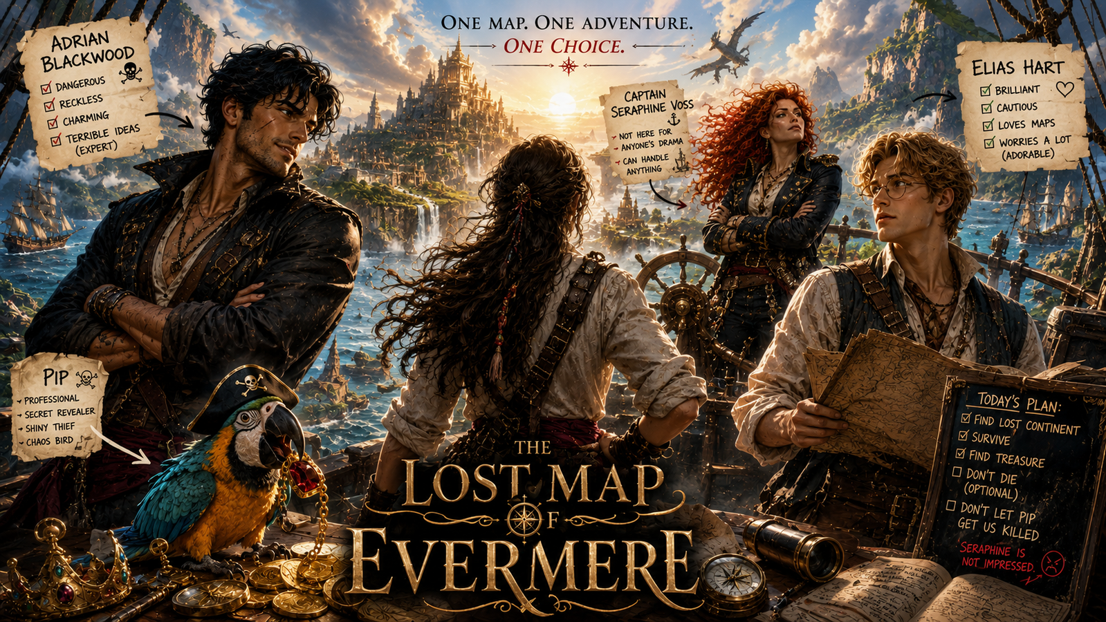 Cover art for The Lost Map Of Evermere on AI Dungeon
