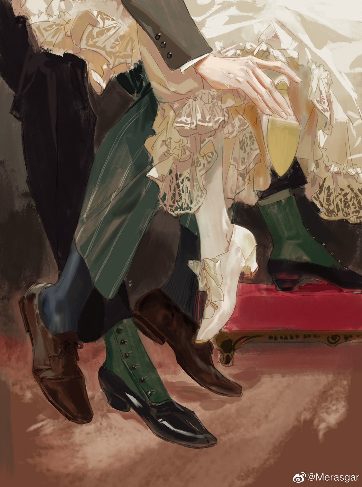 Cover art for Love Triangle, a love scenario on AI Dungeon