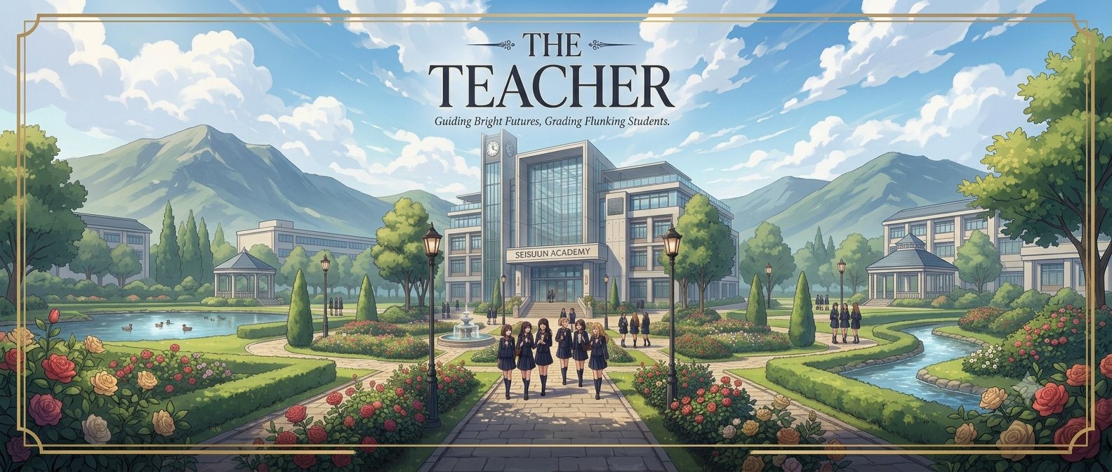 Cover art for The Teacher, a teacher scenario on AI Dungeon