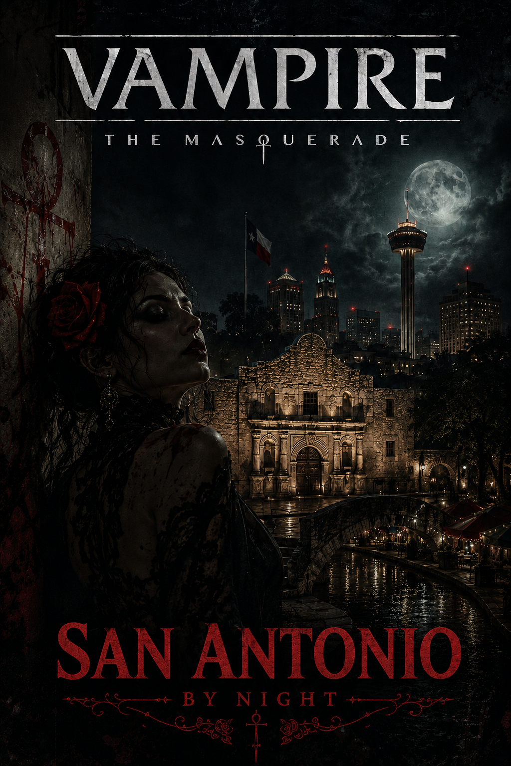 Cover art for San Antonio By Night on AI Dungeon