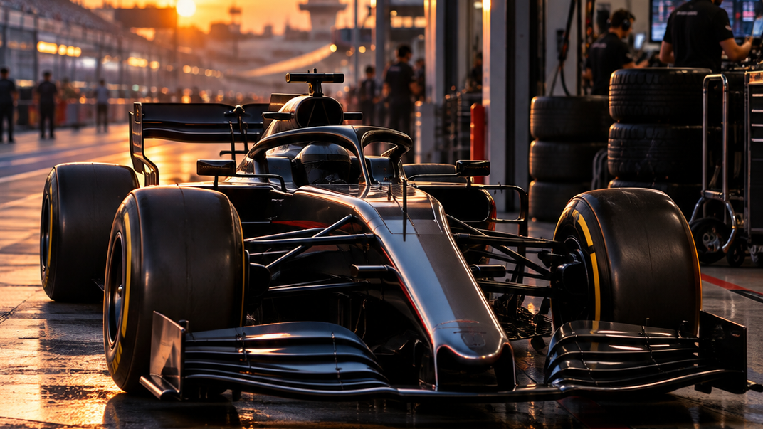 Cover art for Formula 1 Career, a formula 1 scenario on AI Dungeon