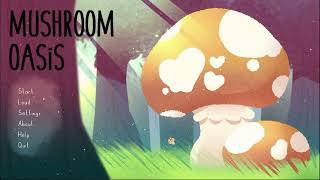 Cover art for Mushroom Oasis, a mushroom oasis scenario on AI Dungeon