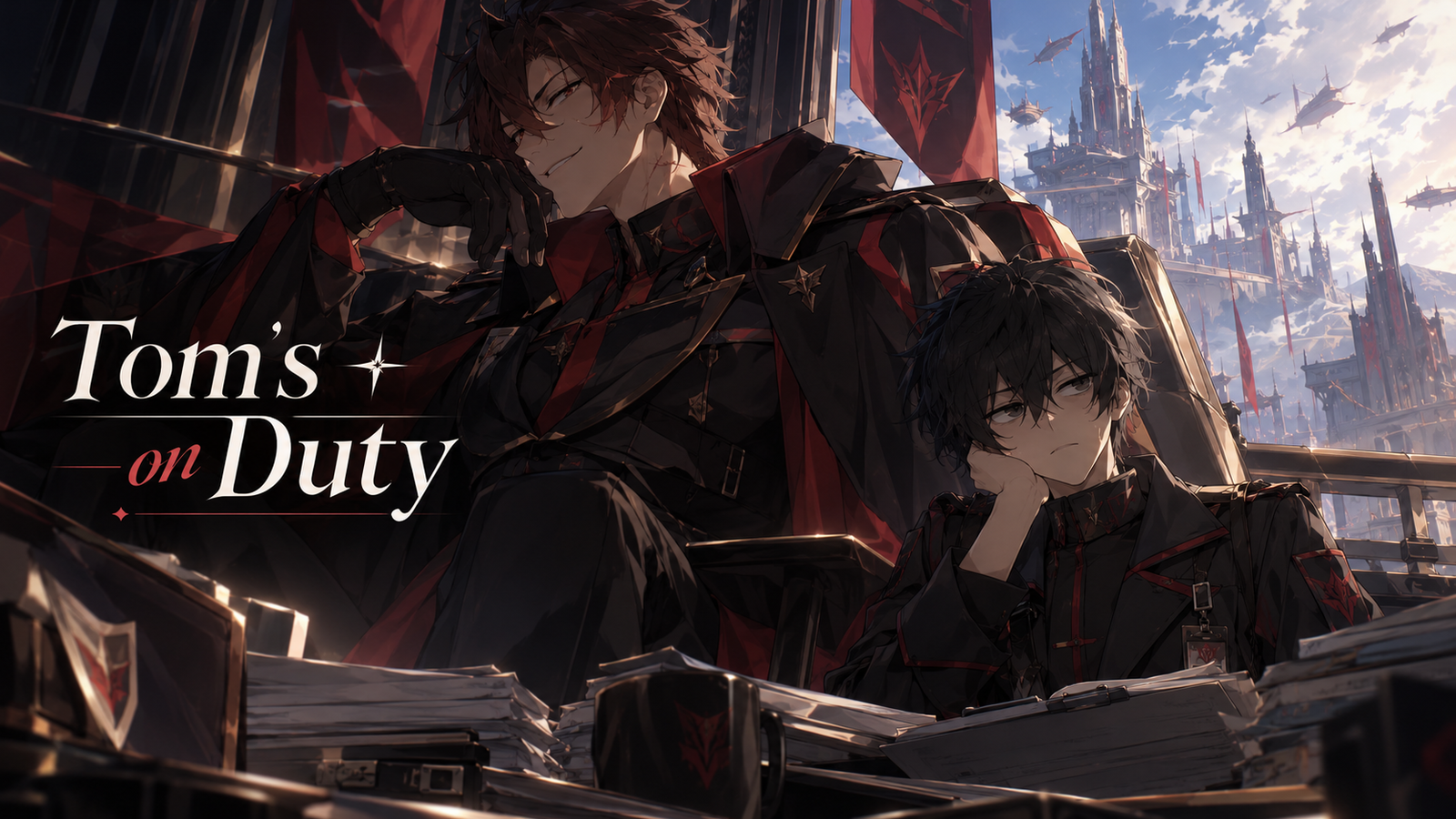 Cover art for Tom's on duty , an absurd scenario on AI Dungeon