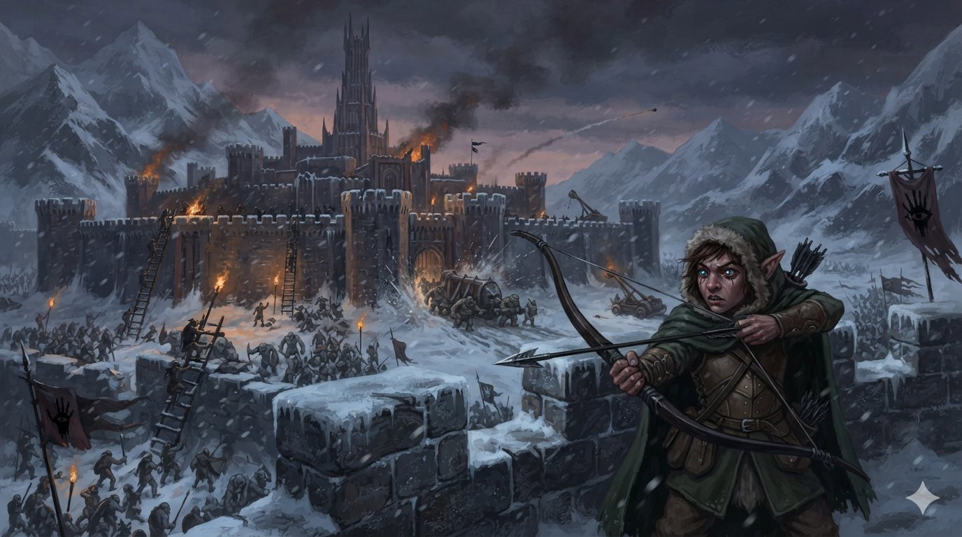 Cover art for Mithgar: The Siege of Challerain Keep on AI Dungeon
