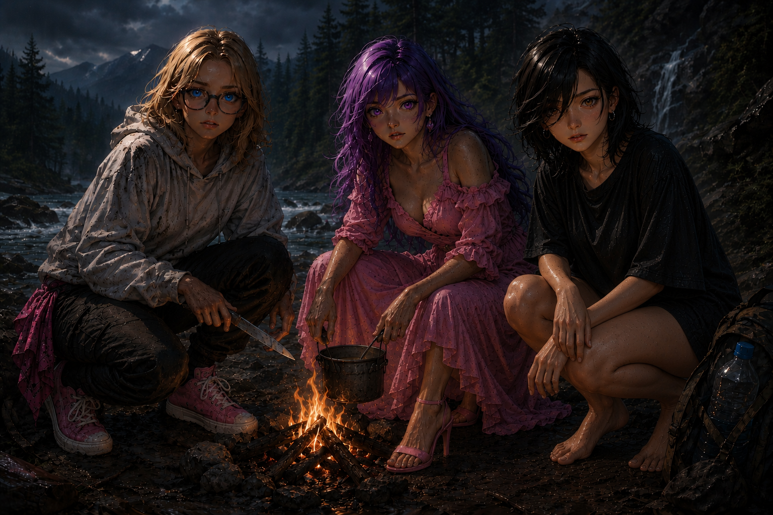 Cover art for You enter a clearing... š IS, a cozychaos scenario on AI Dungeon