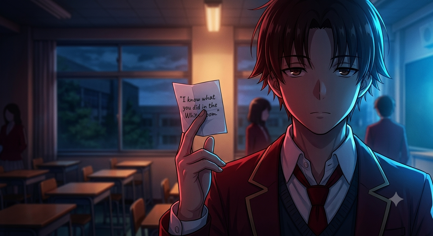Cover art for Classroom of the Elite: White Room Shadow, a classroom of the elite scenario on AI Dungeon