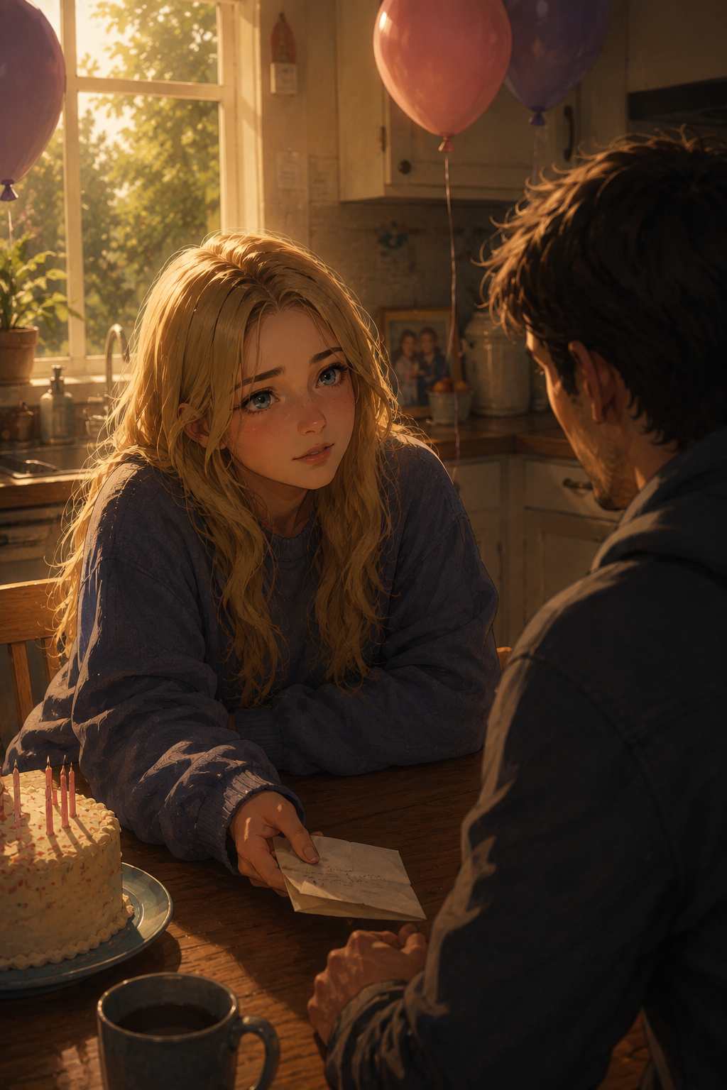 Cover art for Where She Got Her Eyes From, a family scenario on AI Dungeon