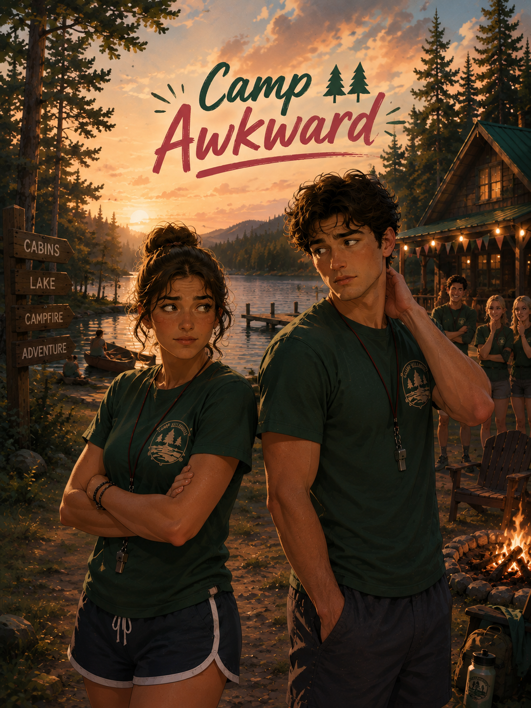 Cover art for Camp Awkward, a romance scenario on AI Dungeon