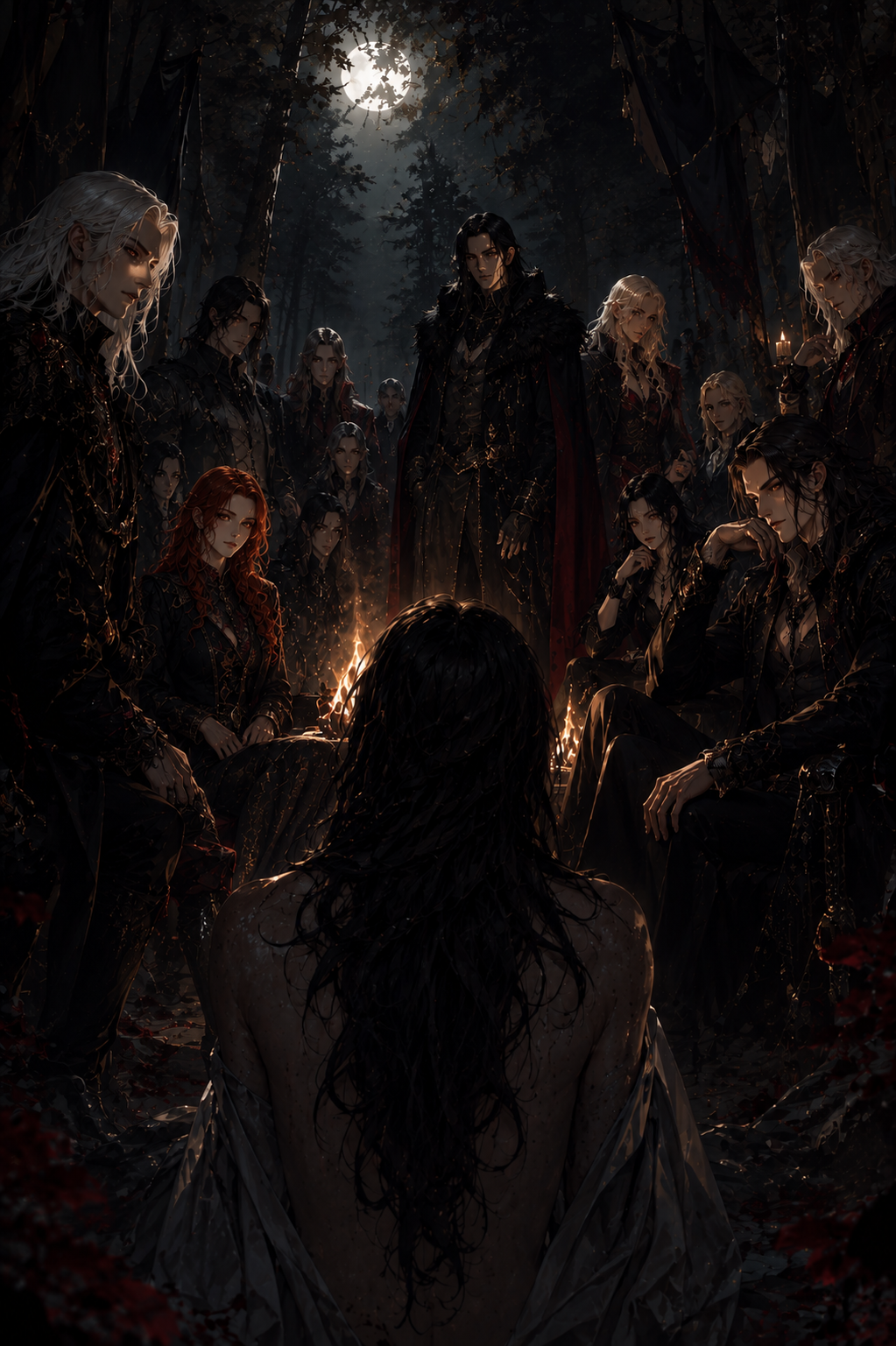 Cover art for Pack & Prey, a vampires scenario on AI Dungeon