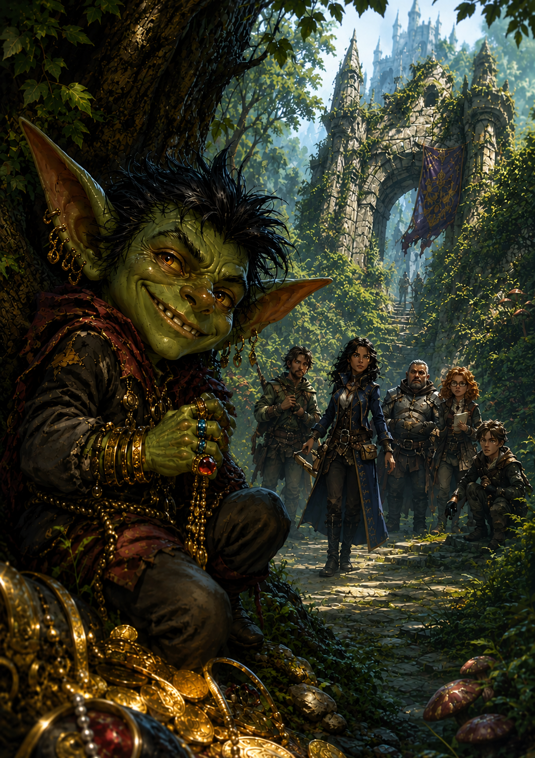 Cover art for Capture Lo'grak, a fantasy scenario on AI Dungeon