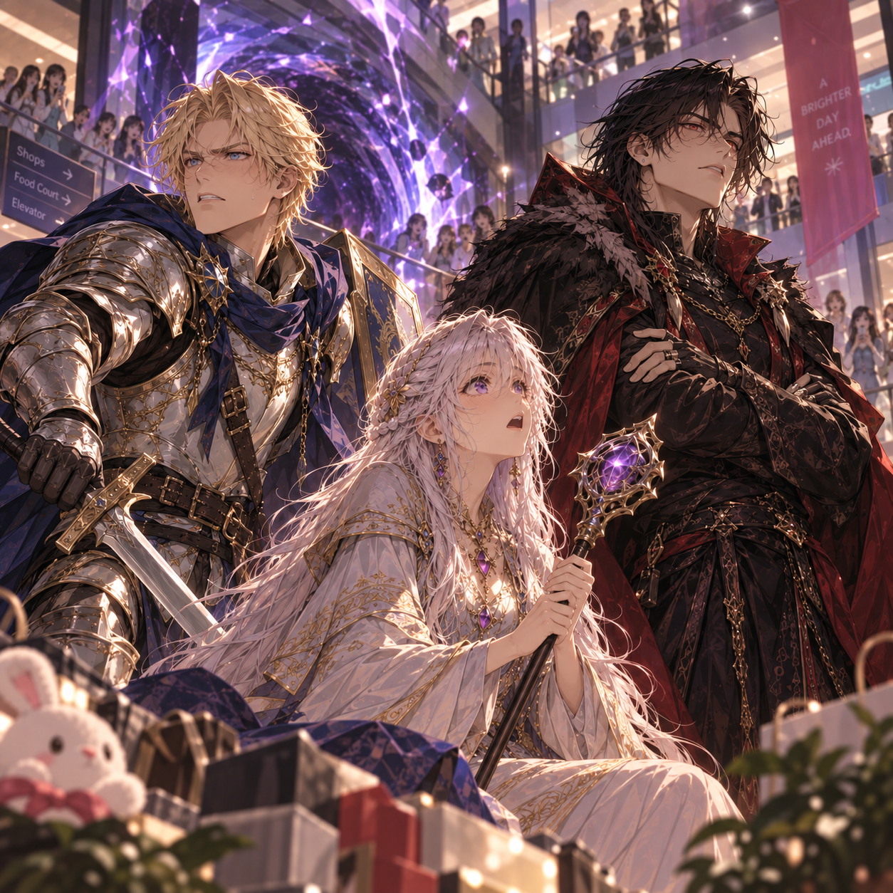 Cover art for Out of Their World, a reverse isekai scenario on AI Dungeon