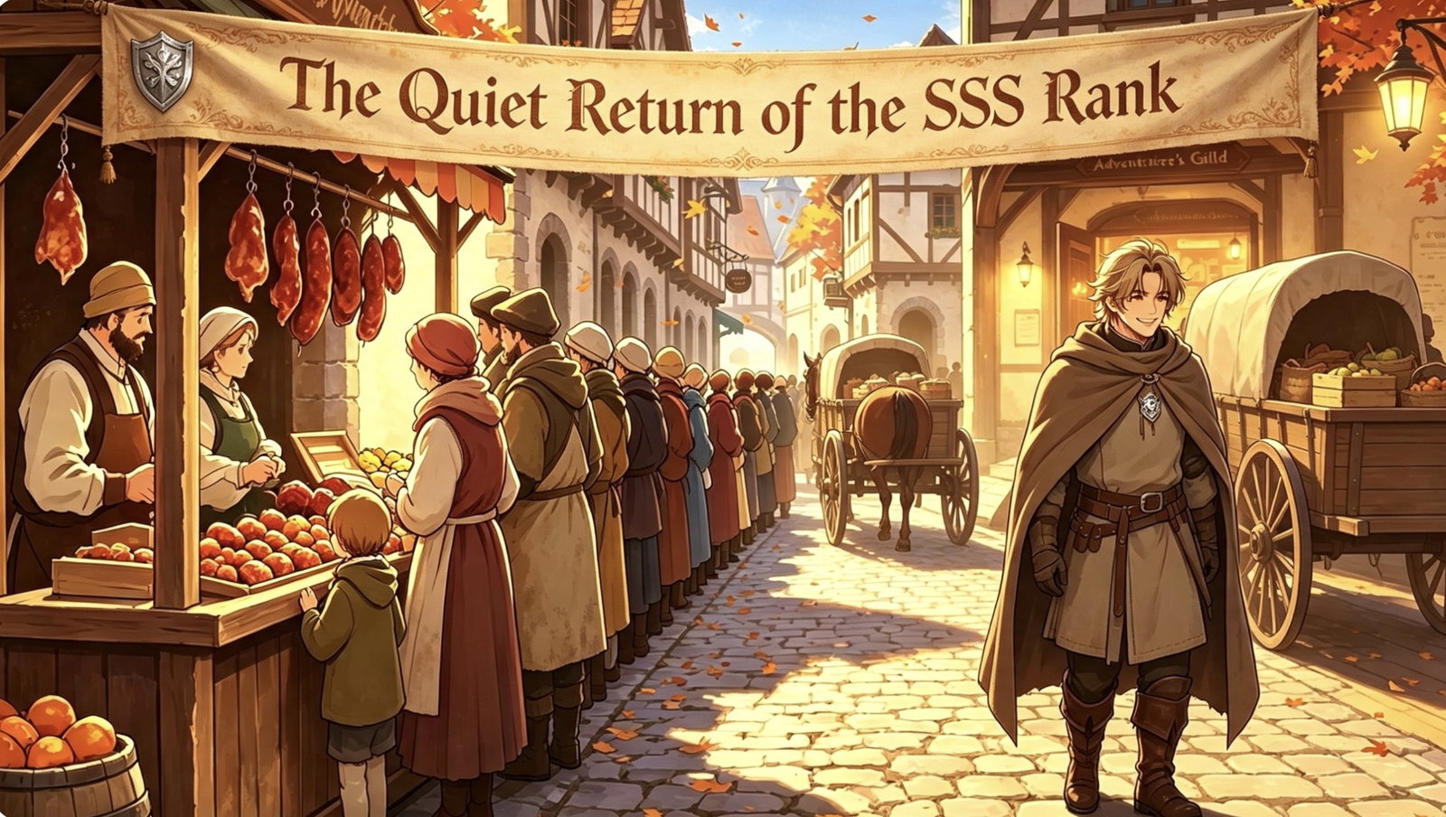 Cover art for The Quiet Return of the SSS Rank, a sss rank scenario on AI Dungeon