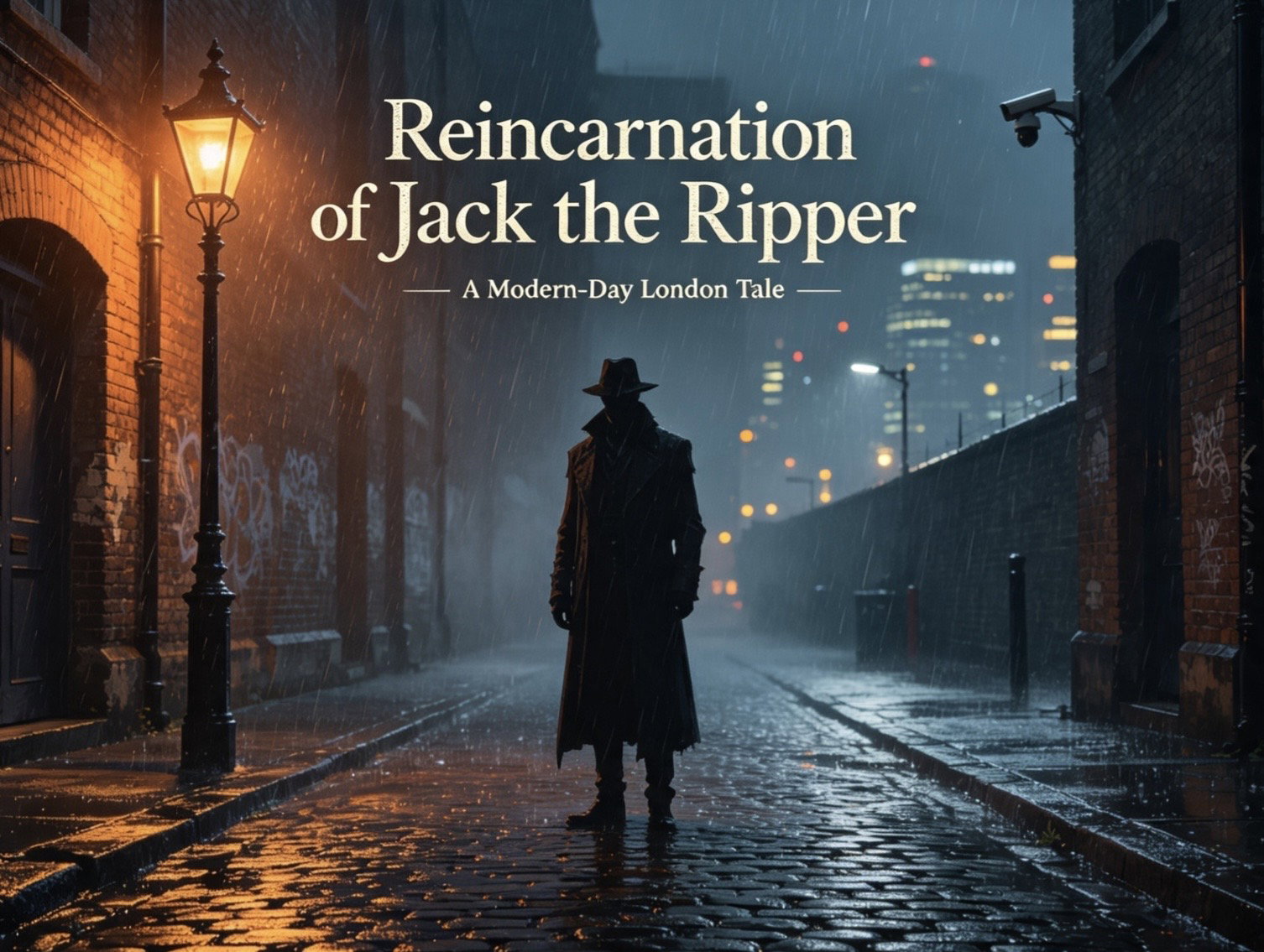 Cover art for REINCARNATED AS JACK THE RIPPER IN MODERN DAY, a dark drama scenario on AI Dungeon