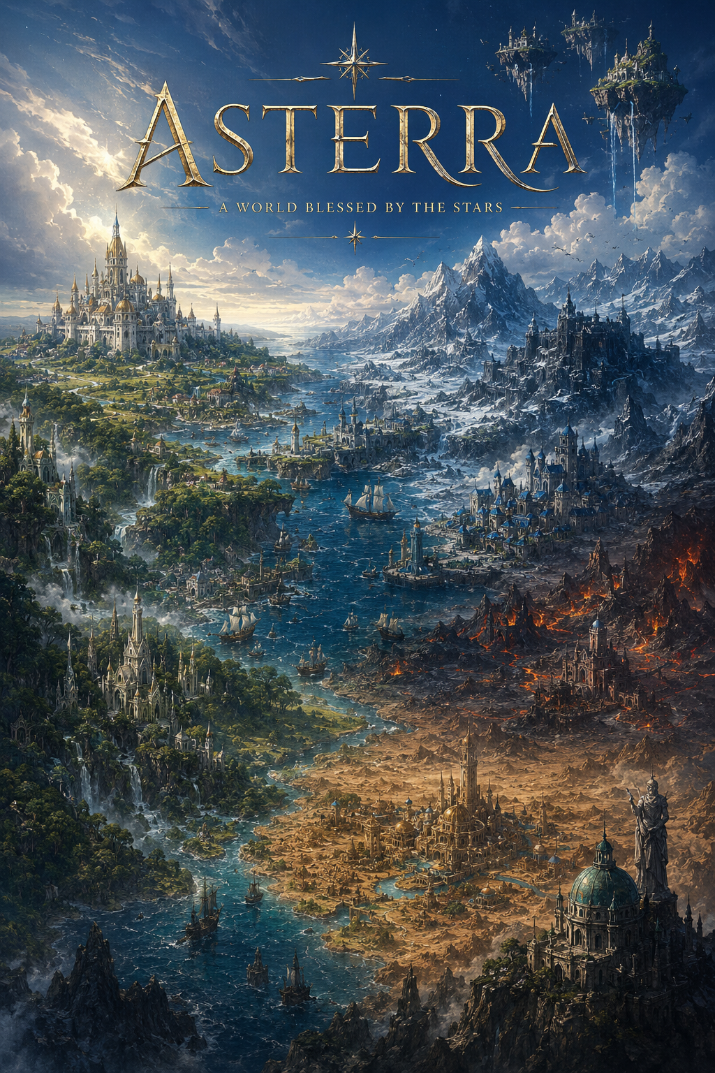Cover art for Asterra, a magic adventure on AI Dungeon