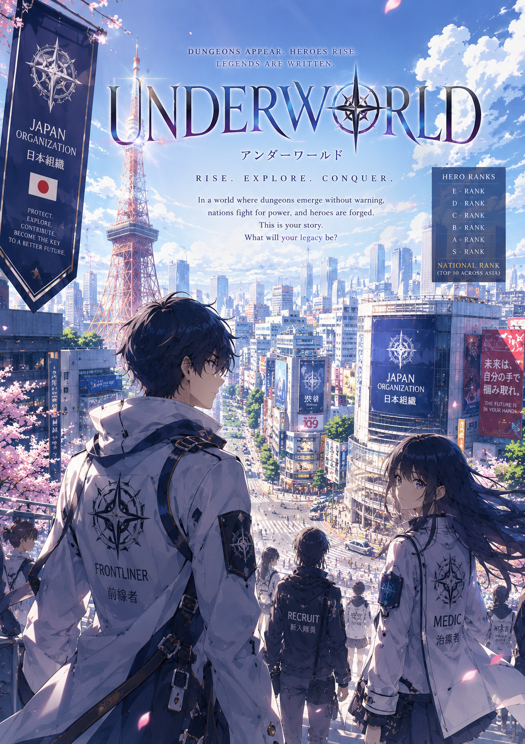 Cover art for 🌸 Underworld, a fantasy scenario on AI Dungeon