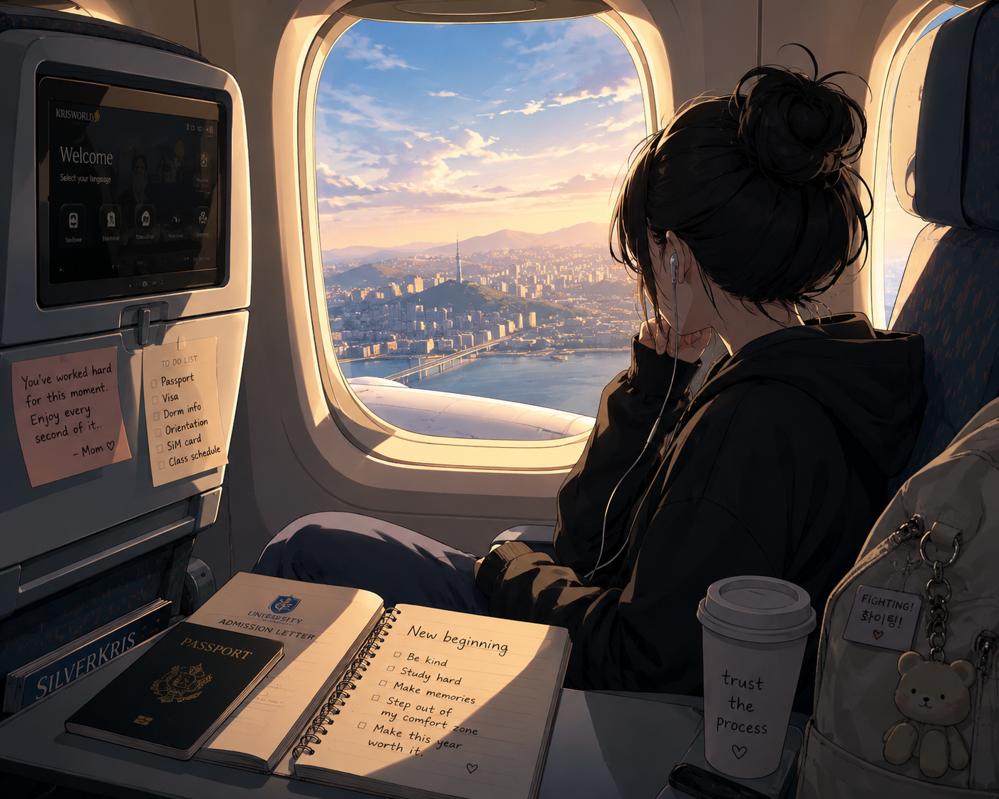 Cover art for A Semester Away ✨, a new country scenario on AI Dungeon
