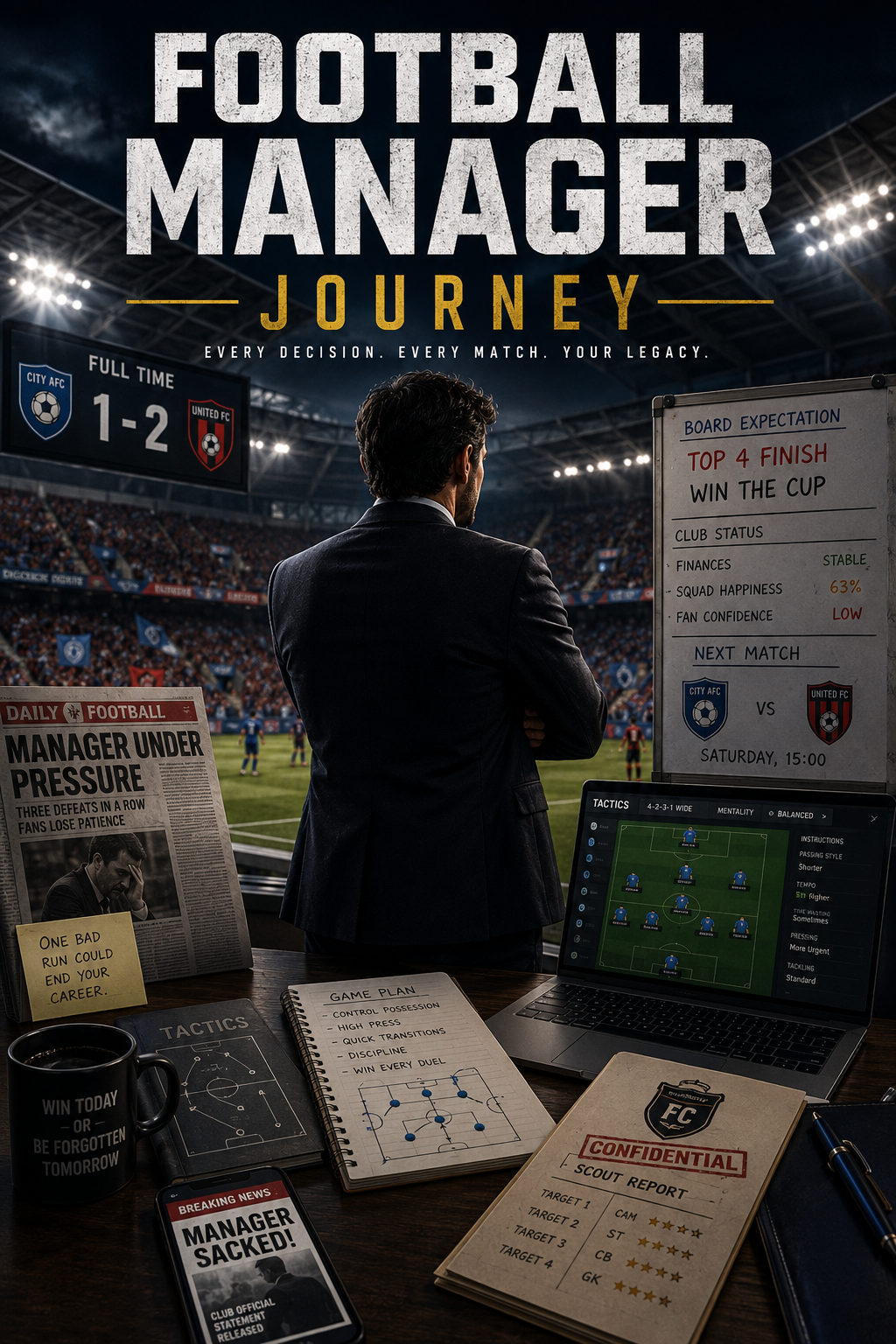 Cover art for Football Manager Journey on AI Dungeon