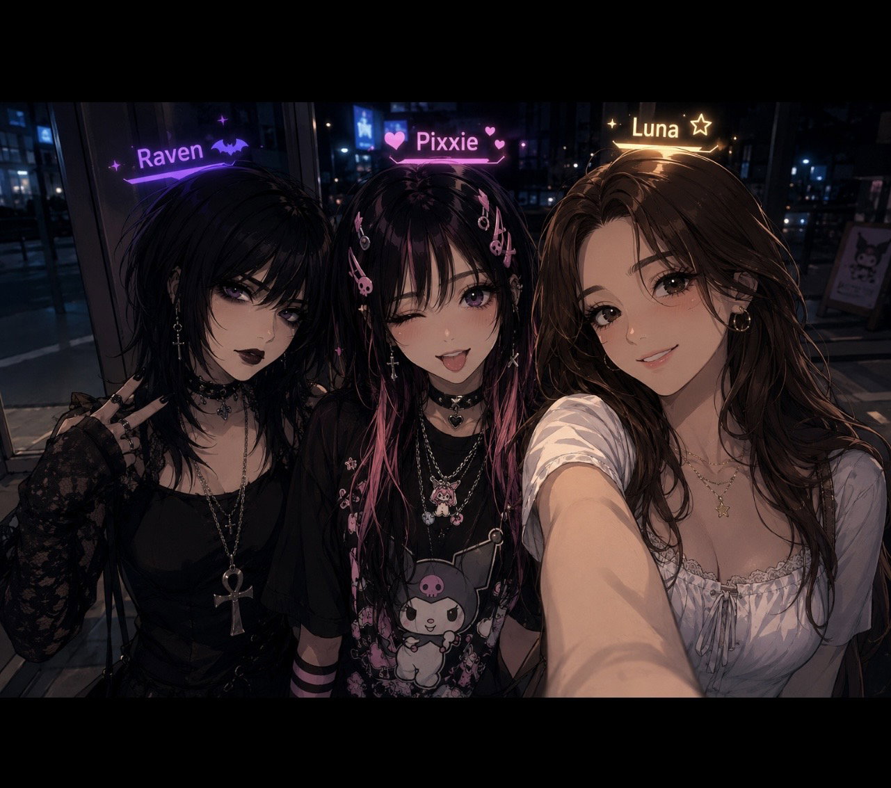 Cover art for You’re Officially Part Of The Squad, a romance scenario on AI Dungeon