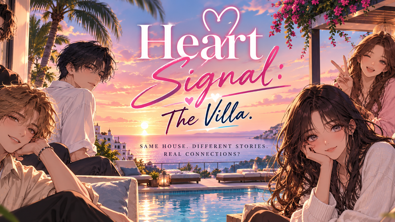 Cover art for Heart Signal: The Villa, a dating scenario on AI Dungeon