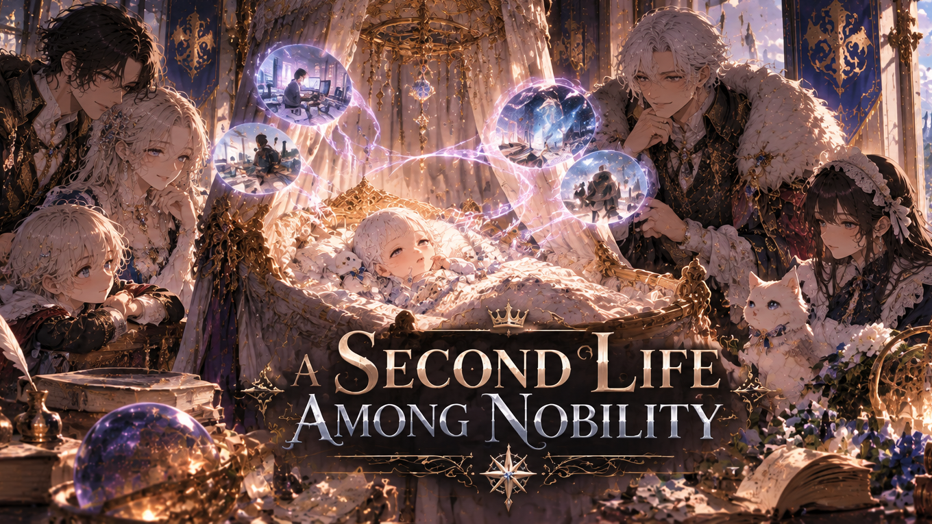 Cover art for A Second Life Among Nobility, a kingdom scenario on AI Dungeon