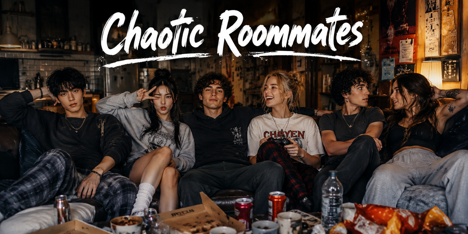 Cover art for Chaotic Roommates, a comedy world on Voyage