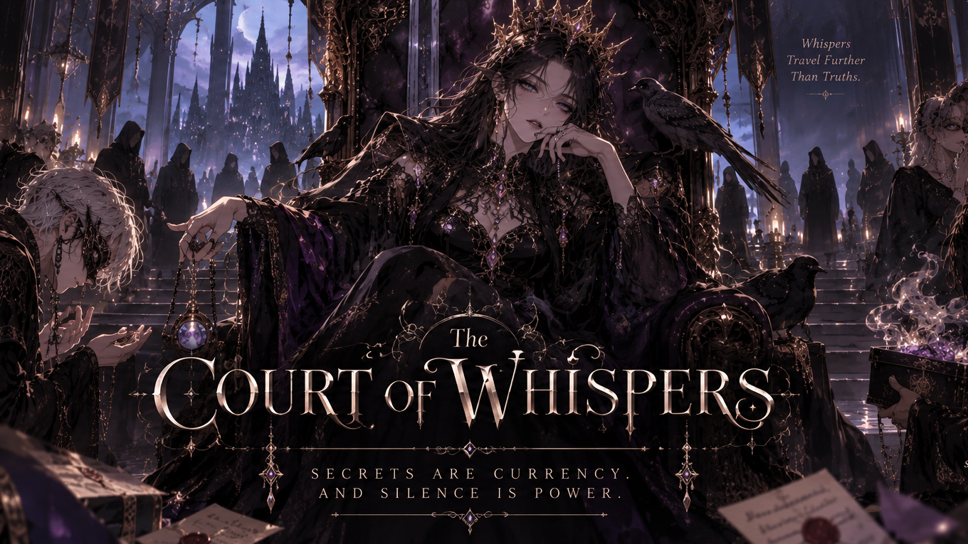Cover art for Court Of Whispers, a fantasy scenario on AI Dungeon