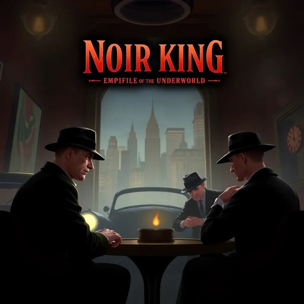 Cover art for Noir king: Empire of the underworld , a crime scenario on AI Dungeon