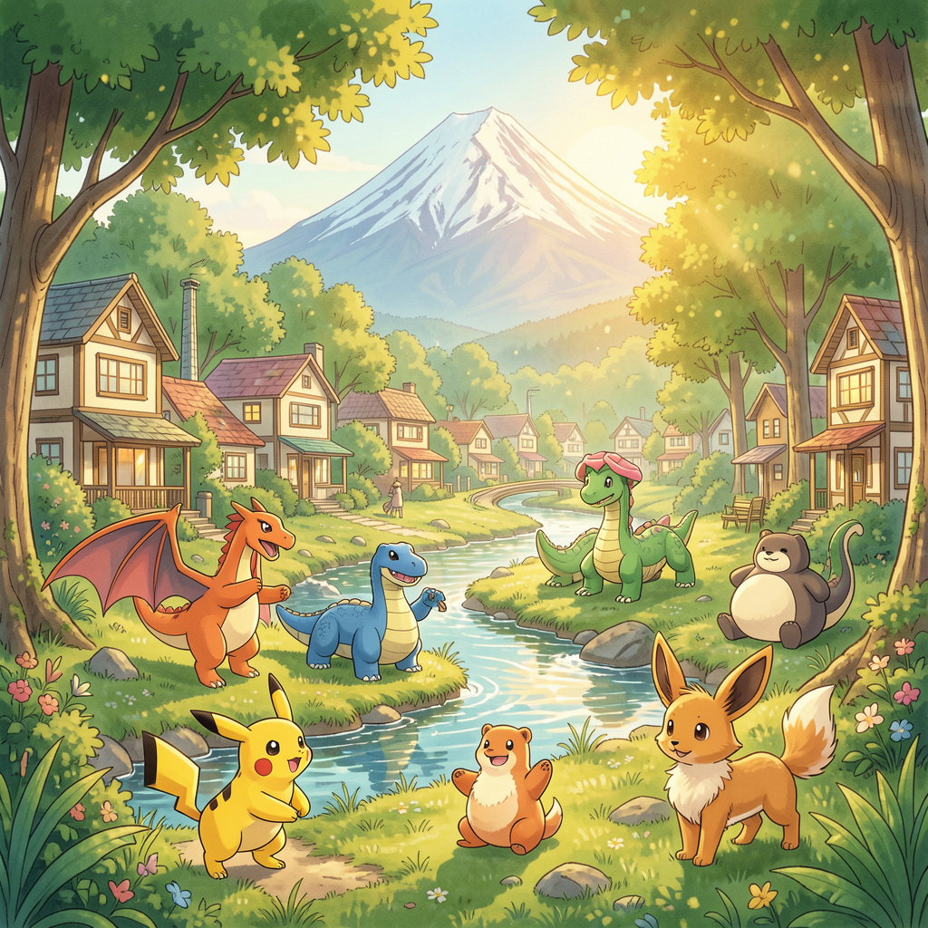 Cover art for 🐾Pokémon🐾, a pokemon scenario on AI Dungeon