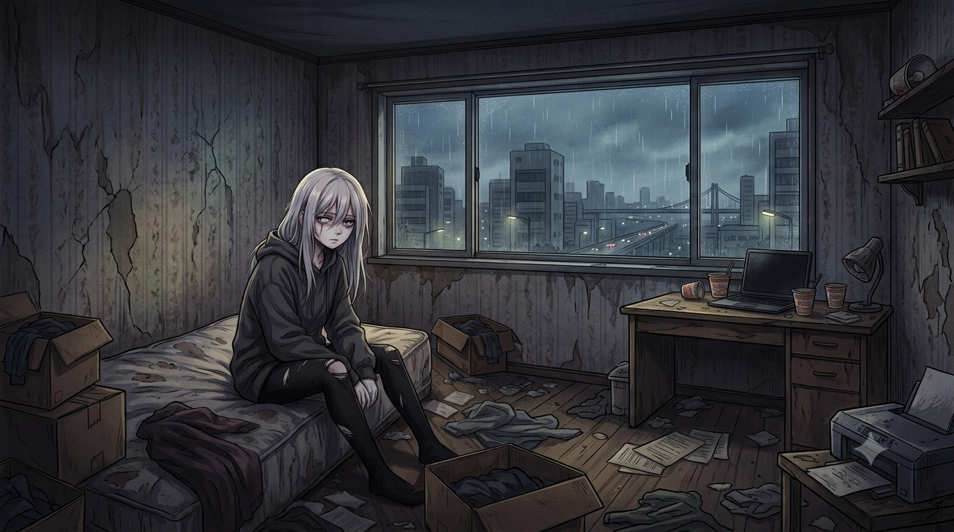 Cover art for A Blind accident, a slice of life scenario on AI Dungeon