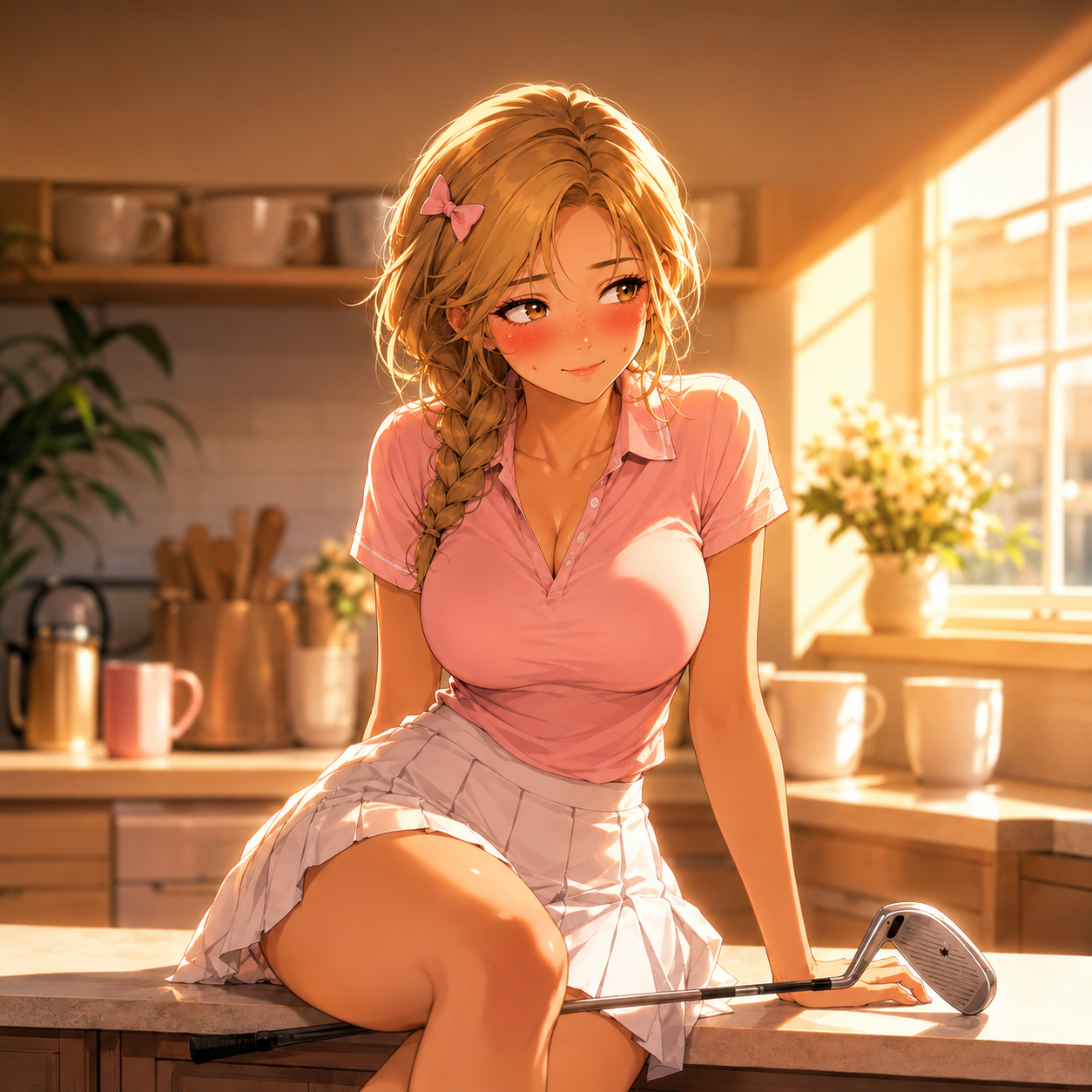 Cover art for Swing For You, a romance scenario on AI Dungeon